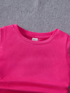 Kids EVRYDAY Girls Ruched Knot Side Tank Top