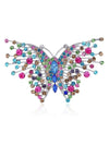 Rhinestone Butterfly Design Brooch