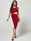 Clasi Color Block Bodycon Dress