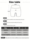 Yoga Basic 4pcs Seamless Scrunch Butt Wide Waistband Sports Shorts