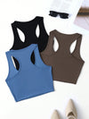 4pcs Solid Cami Top