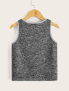 Toddler Boys Colorblock & Marled Tank Top