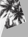 Men Tropical Print Tee