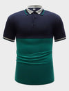 Men Colorblock Polo Shirt